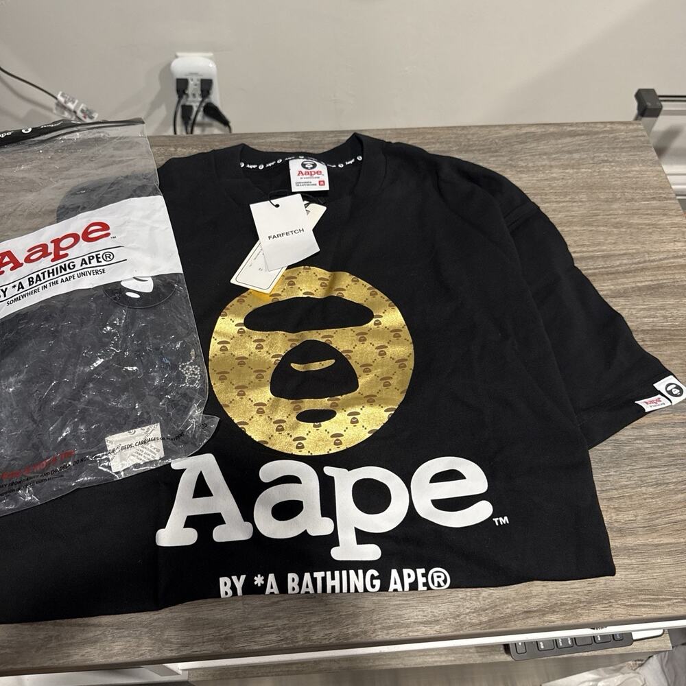 AAPE by a bathing ape T-Shirt ' M '| Somewhere in the Universe